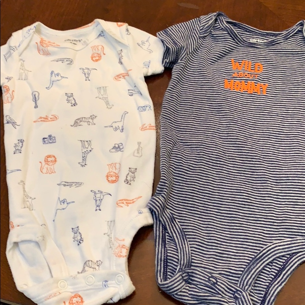2 SS baby unisex onesie